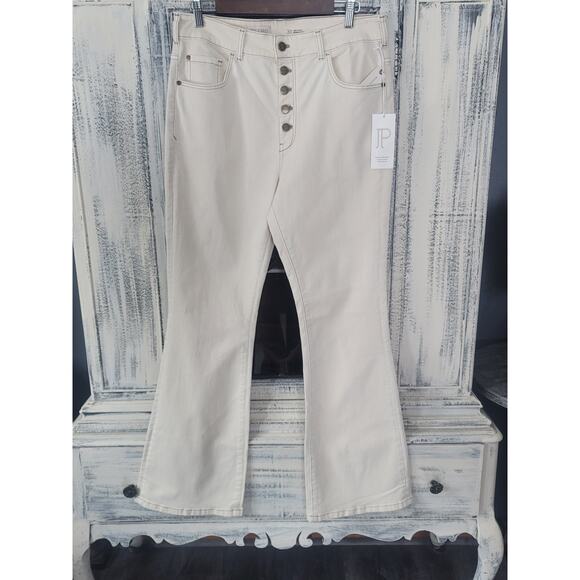 NWT Pilcro The Icon High-Rise Button-Up Flare Jeans-31 waist - Picture 5 of 6